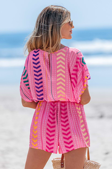 Light & Easy Abstract Romper