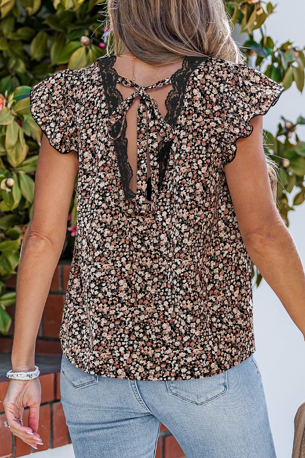 Spring Fable Floral Top