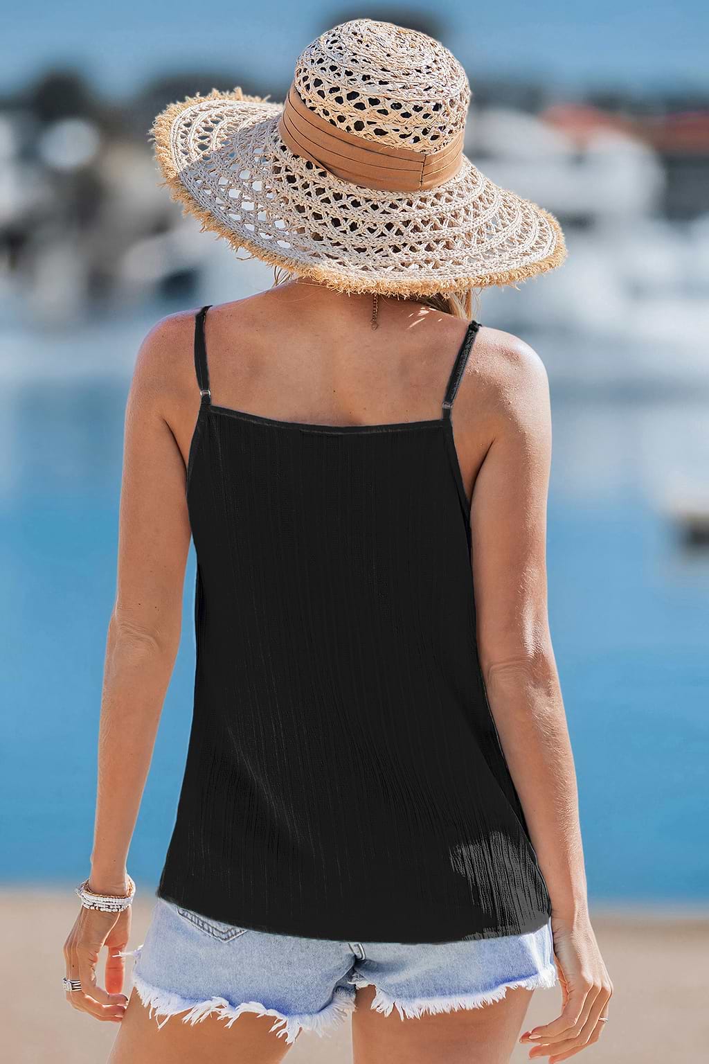 Top nero Summer Eclat