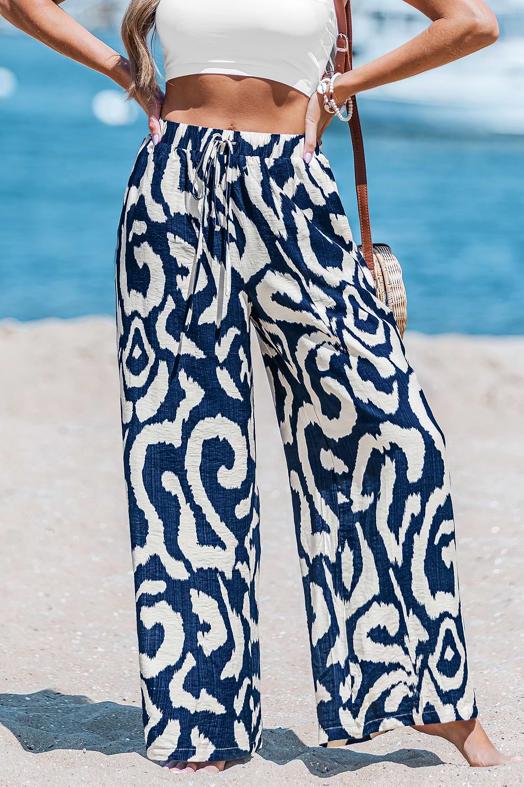 Sundown Meadow Abstract Pants