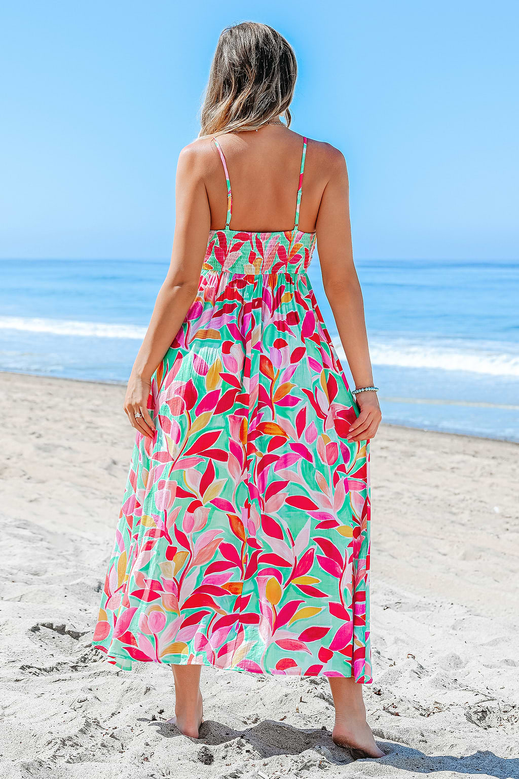 Catching Rays Tropical Maxi Dress