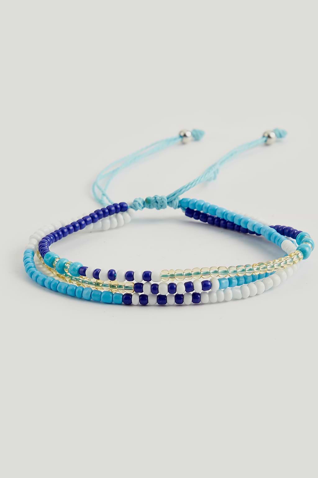 Ocean Walk Beaded Anklet