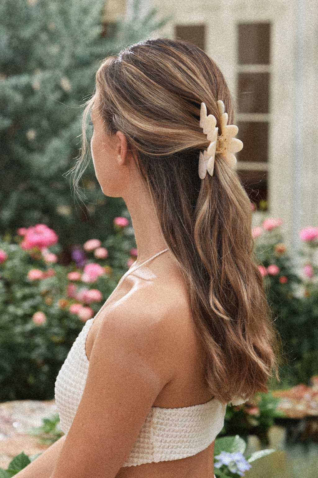 Pince à cheveux tressée