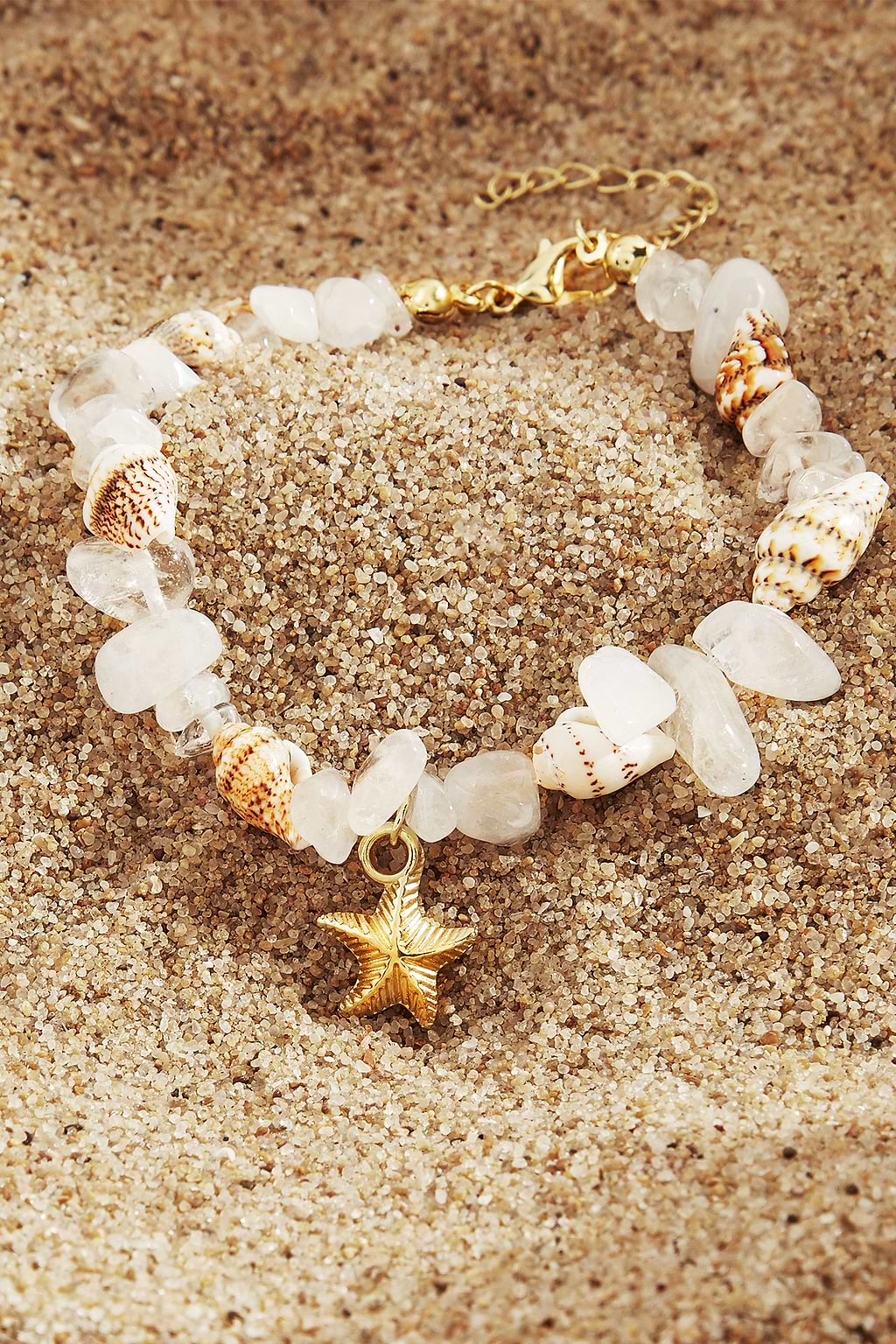 Shell Catcher Beaded Bracelet