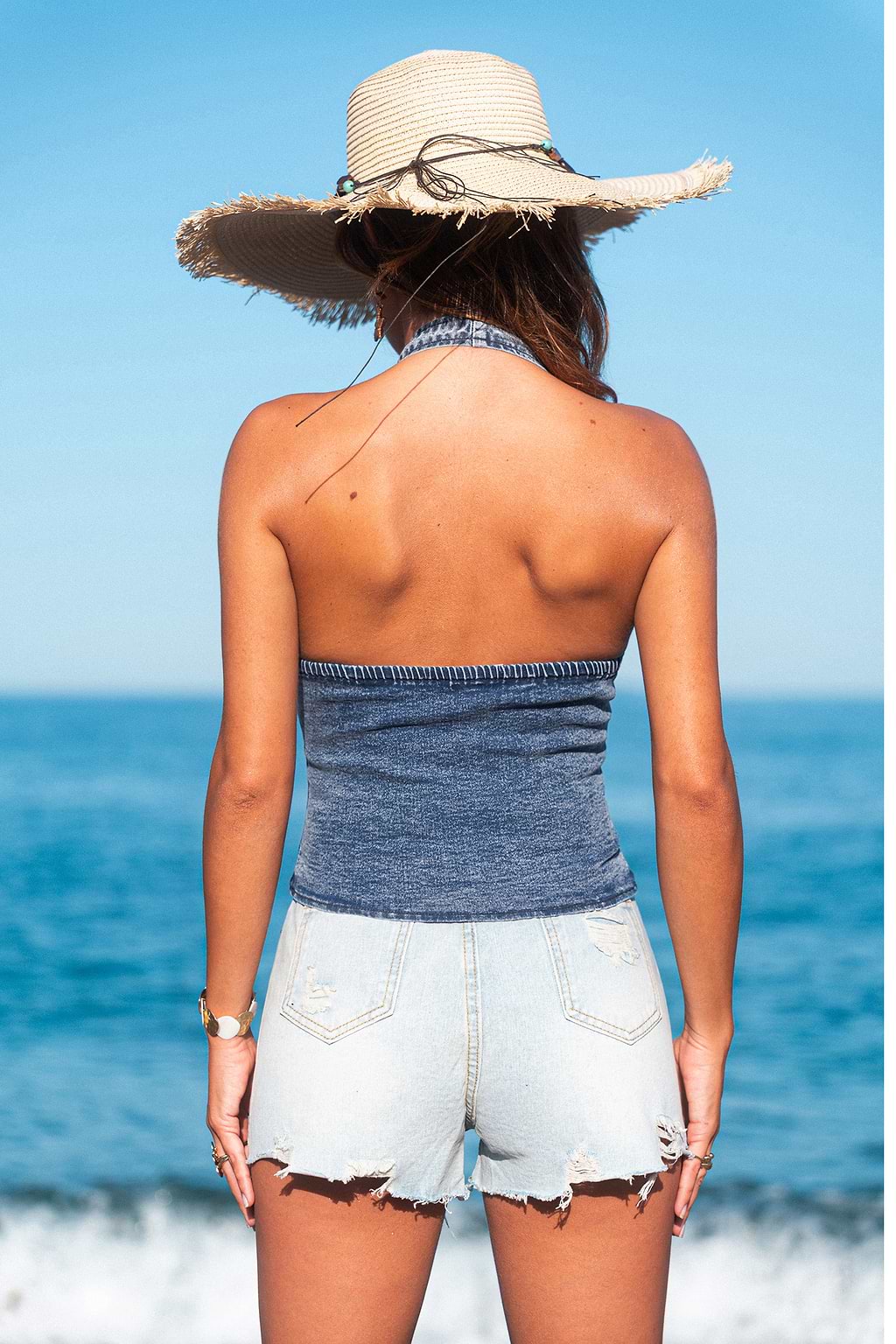 Blue Rodeo Denim Top