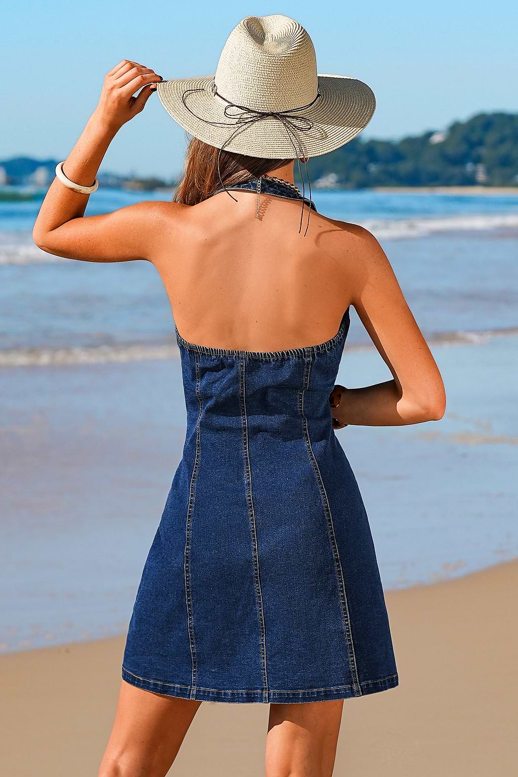 Blue Rebel Denim Mini Dress