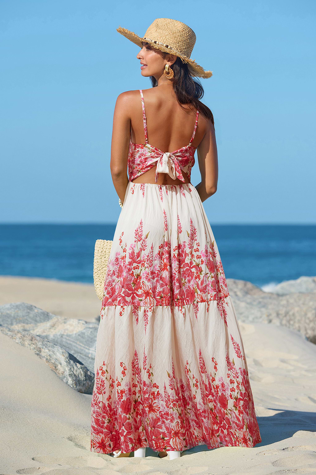 First Dance Floral Maxi Dress