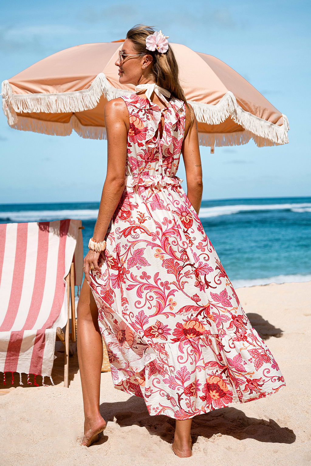 Trailing Off Floral Cover-Up Kimono