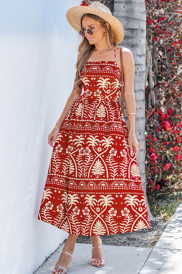 chinese dress ladies Feeling The Heat Maxi Dress Blue Daze