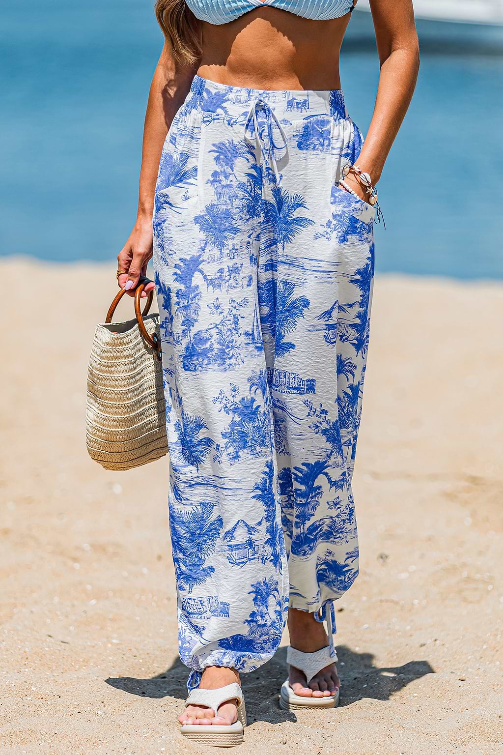 Coastal Drive Tropical-broek