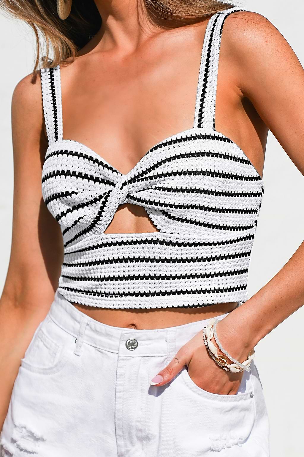 Sunny Escape Striped Top
