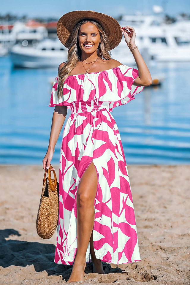 beach flower dresses Korea Avenue main image 0