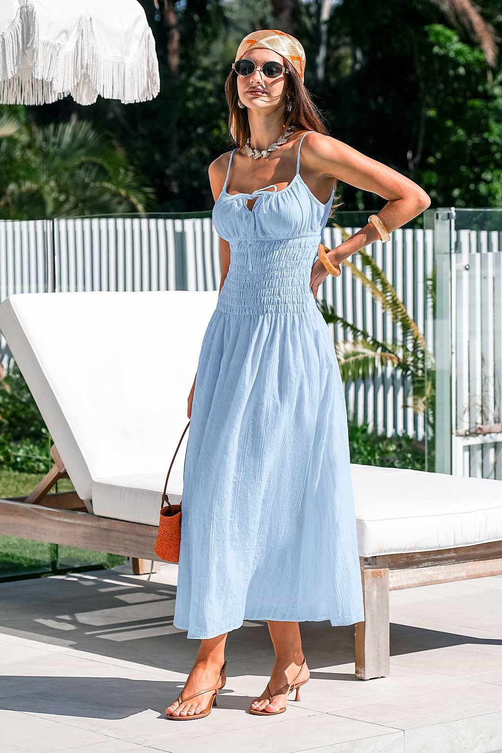 The Sweetest Thing Blue Maxi Dress