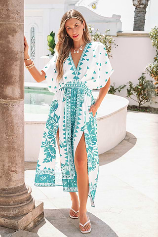 Lange Jurk Zomer Zomerjurk Korte Mouw Moderne Jurken Vrouwen Jurk Zomer  MODERNE NIEUWE SAGA Vrouw Lange