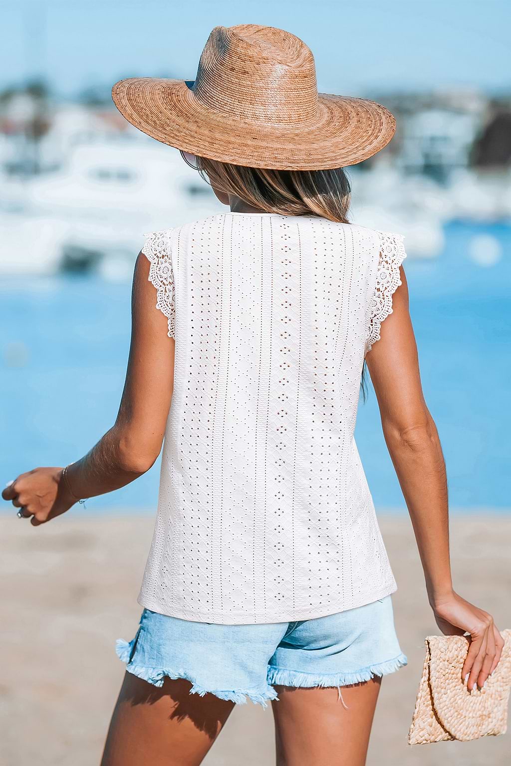 Zachte hitte witte bovenkant