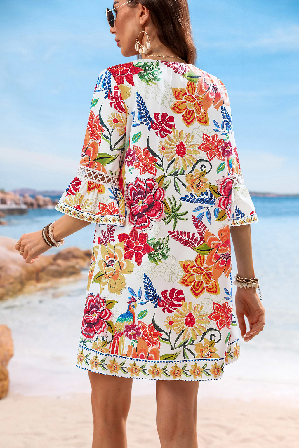 Field Notes Floral Mini Dress