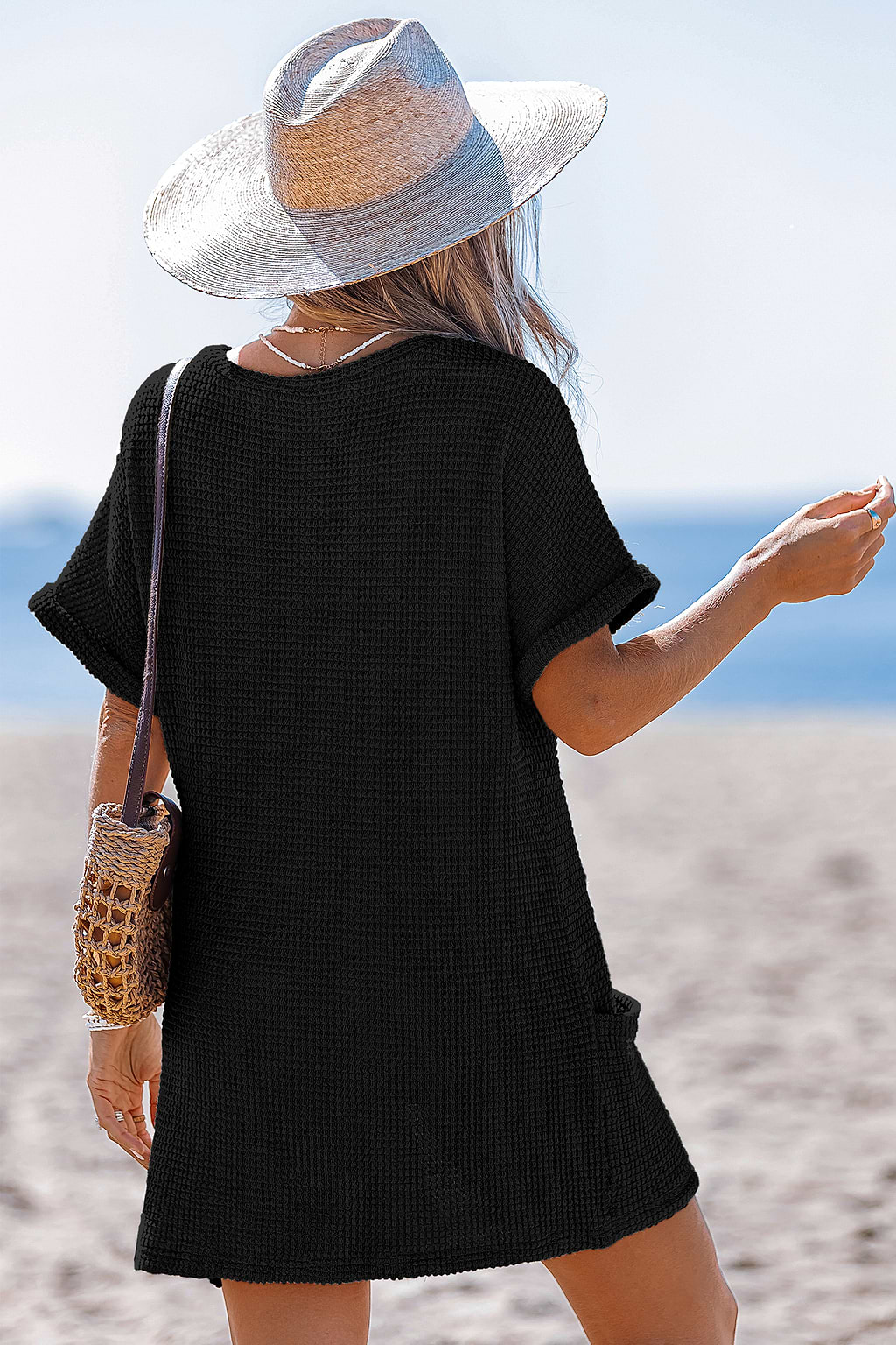 Minivestido negro Fresh Coast