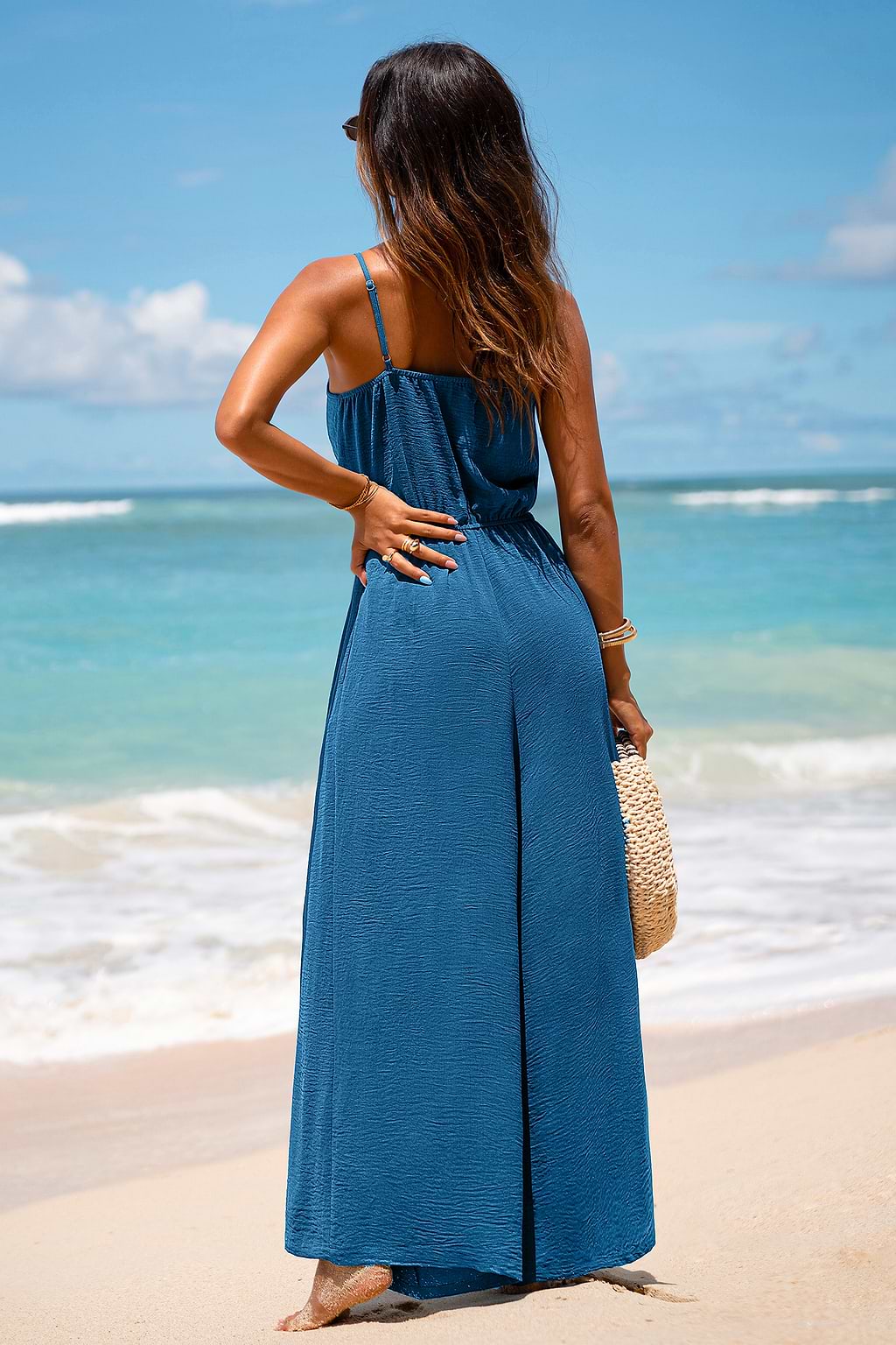 Sea Bliss Blue Jumpsuit
