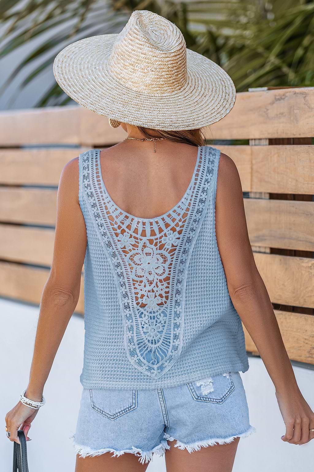 The Easy Life Blue Top