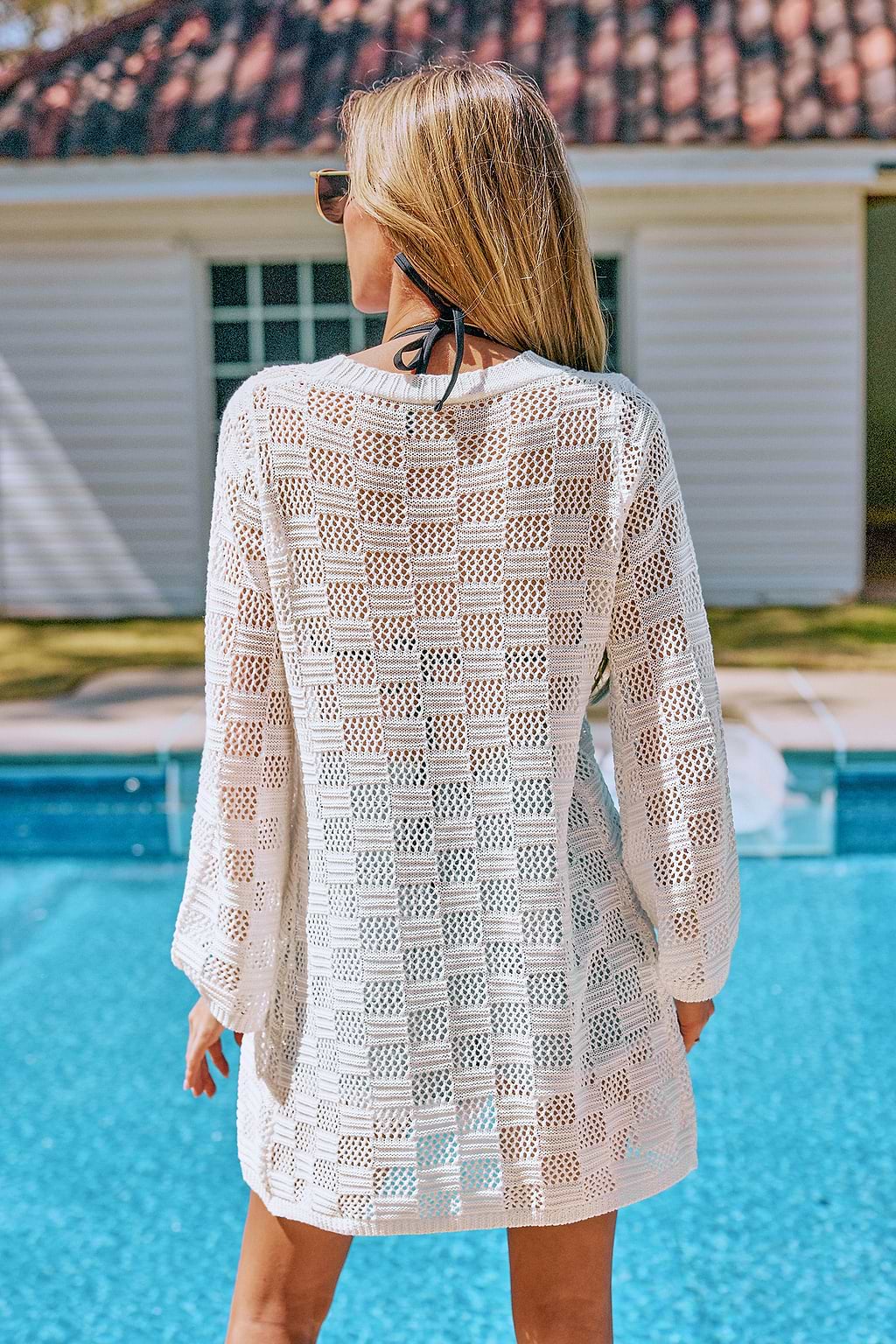 Layered Up White Cover-Up Kimono