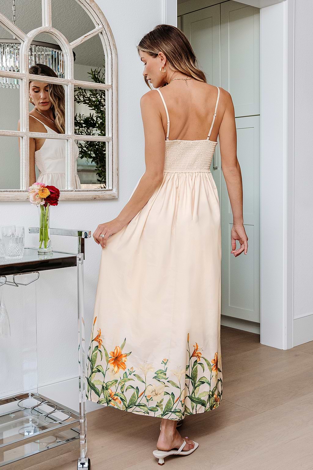 Free to Wander Floral Maxi Dress