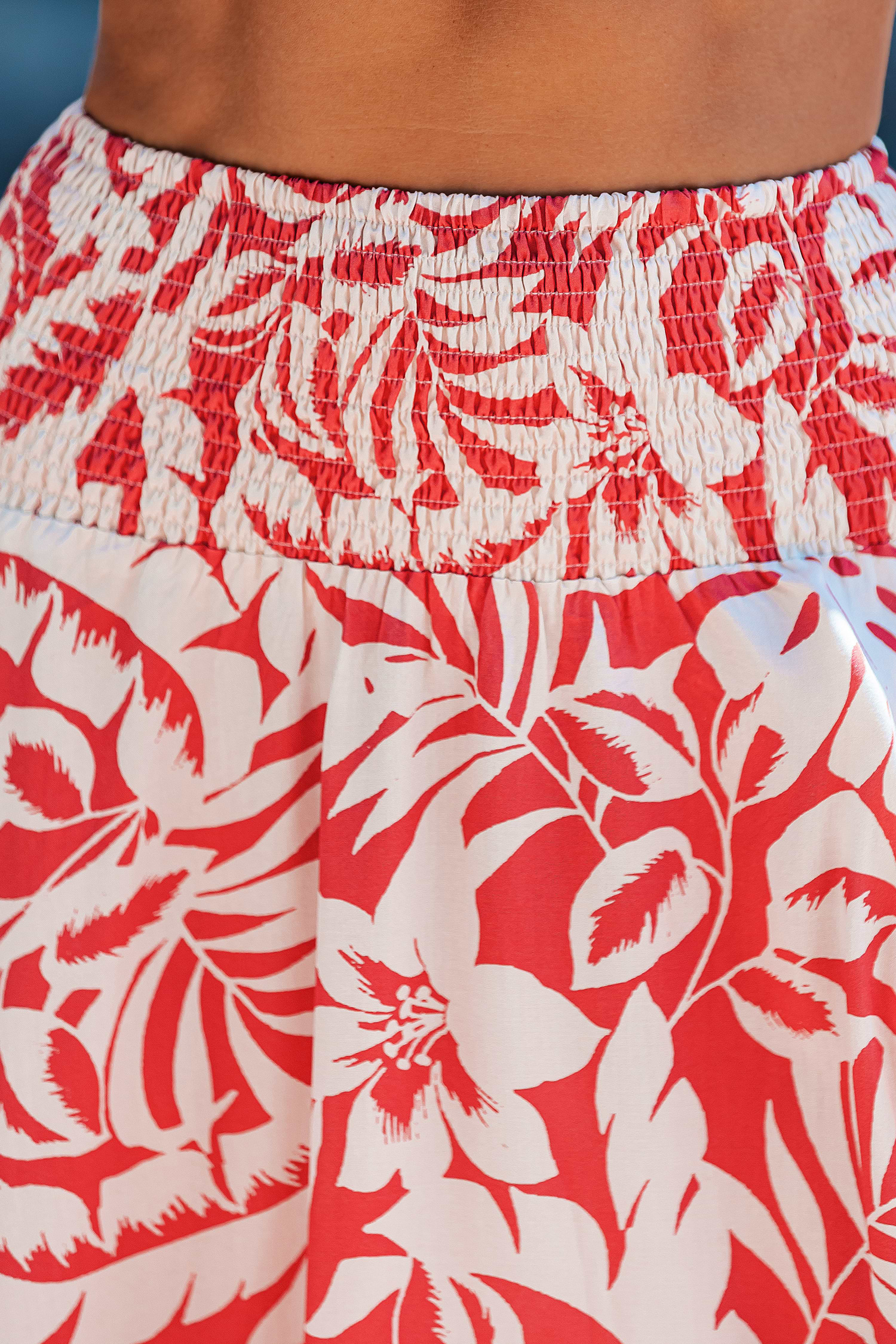 CUPSHE ドレス Hibiscus Blossom Tropical Maxi Skirt Hibiscus Blossom Tropical Maxi Skirt
