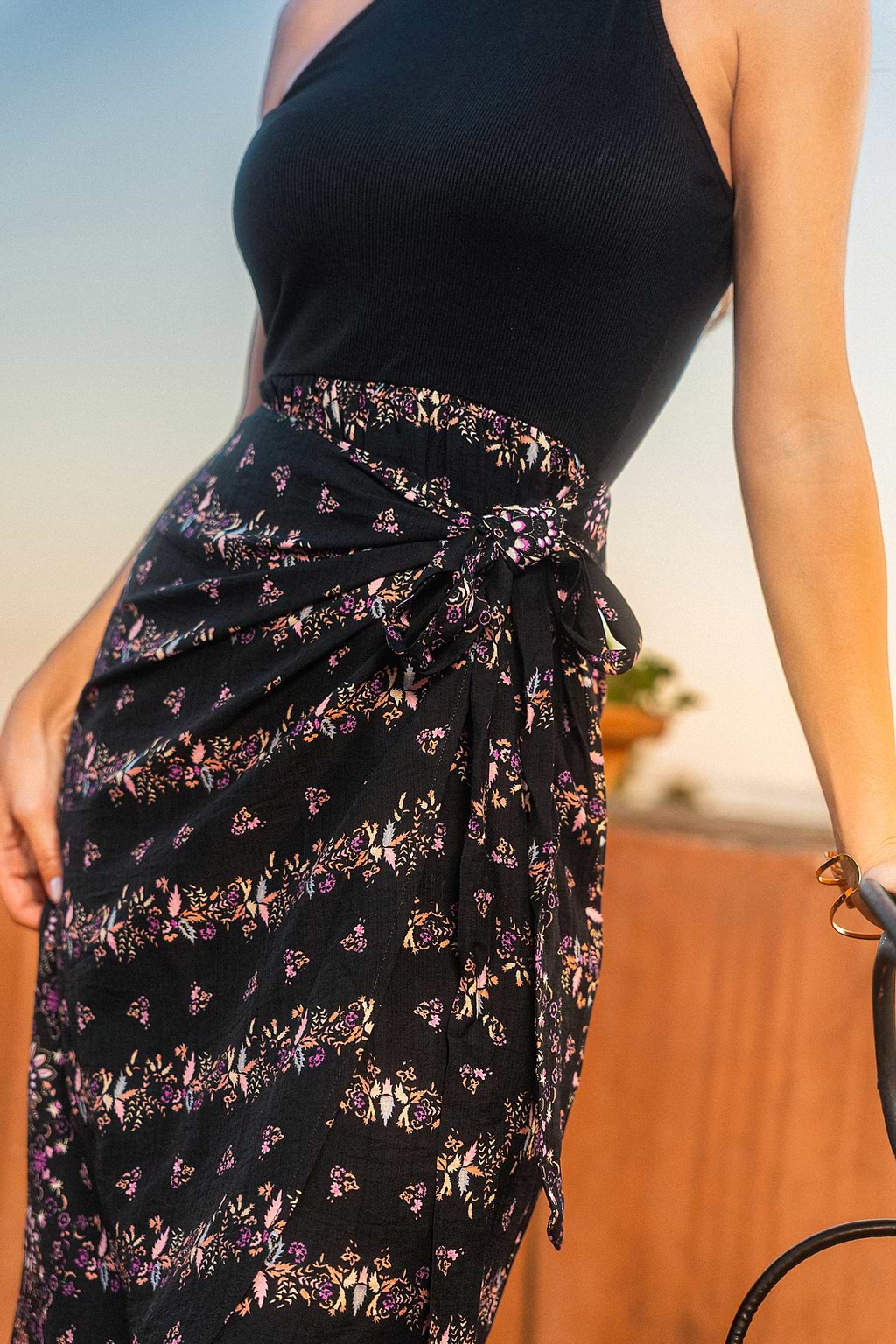 Always Lovely Floral Midi Dress