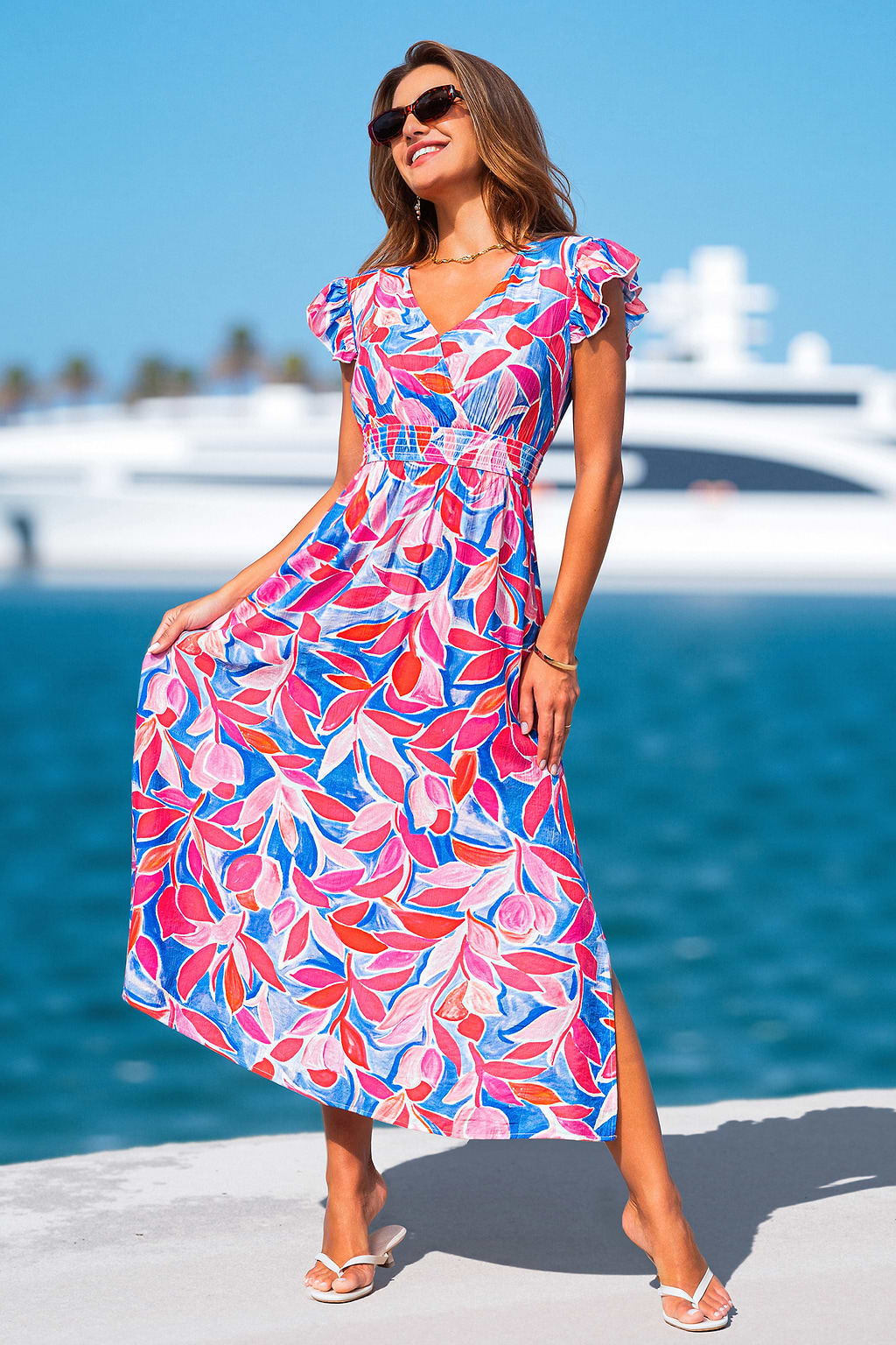 Sweet as Ever Floral Maxi Dress