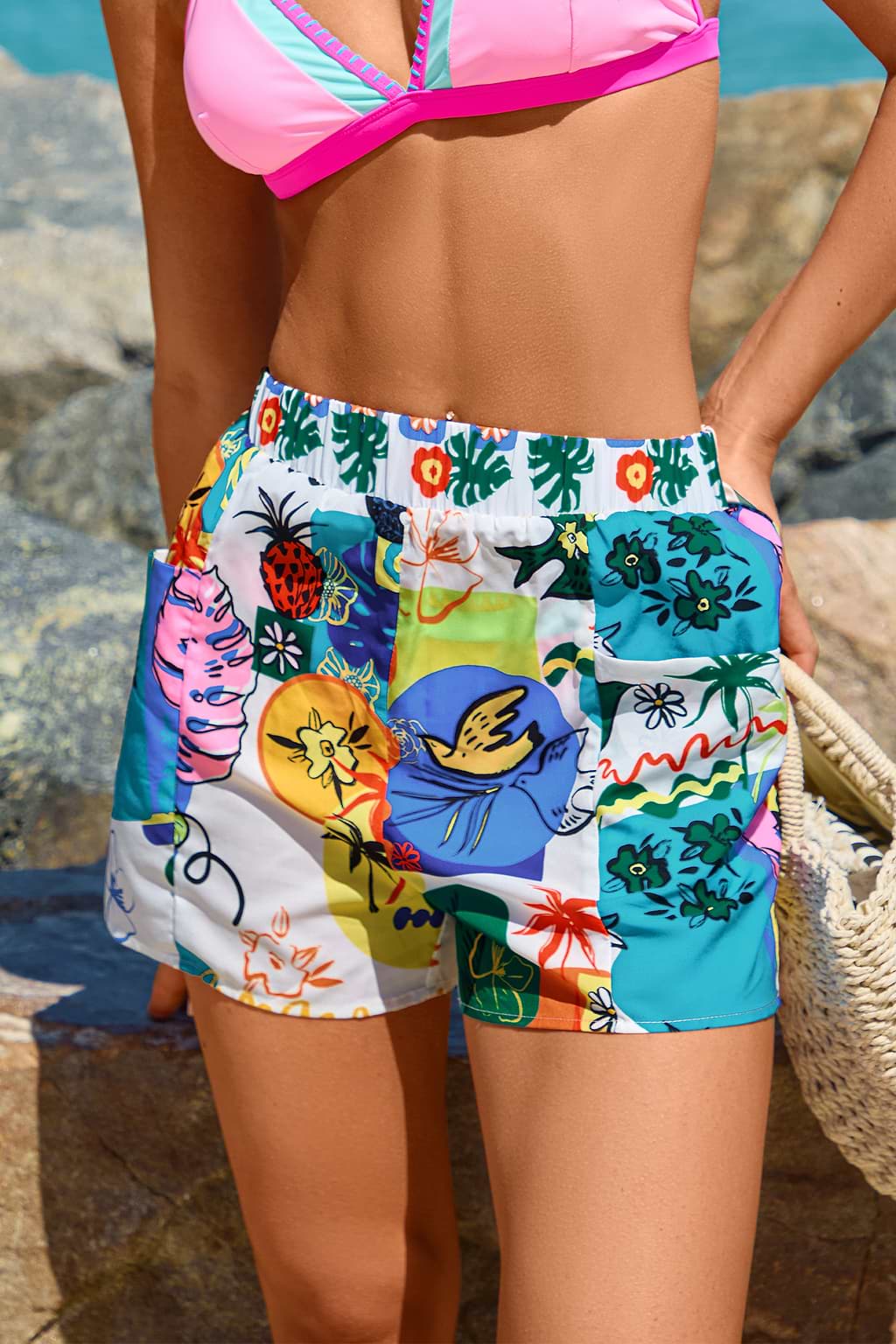 Pantaloncini tropicali Pineapple Punch
