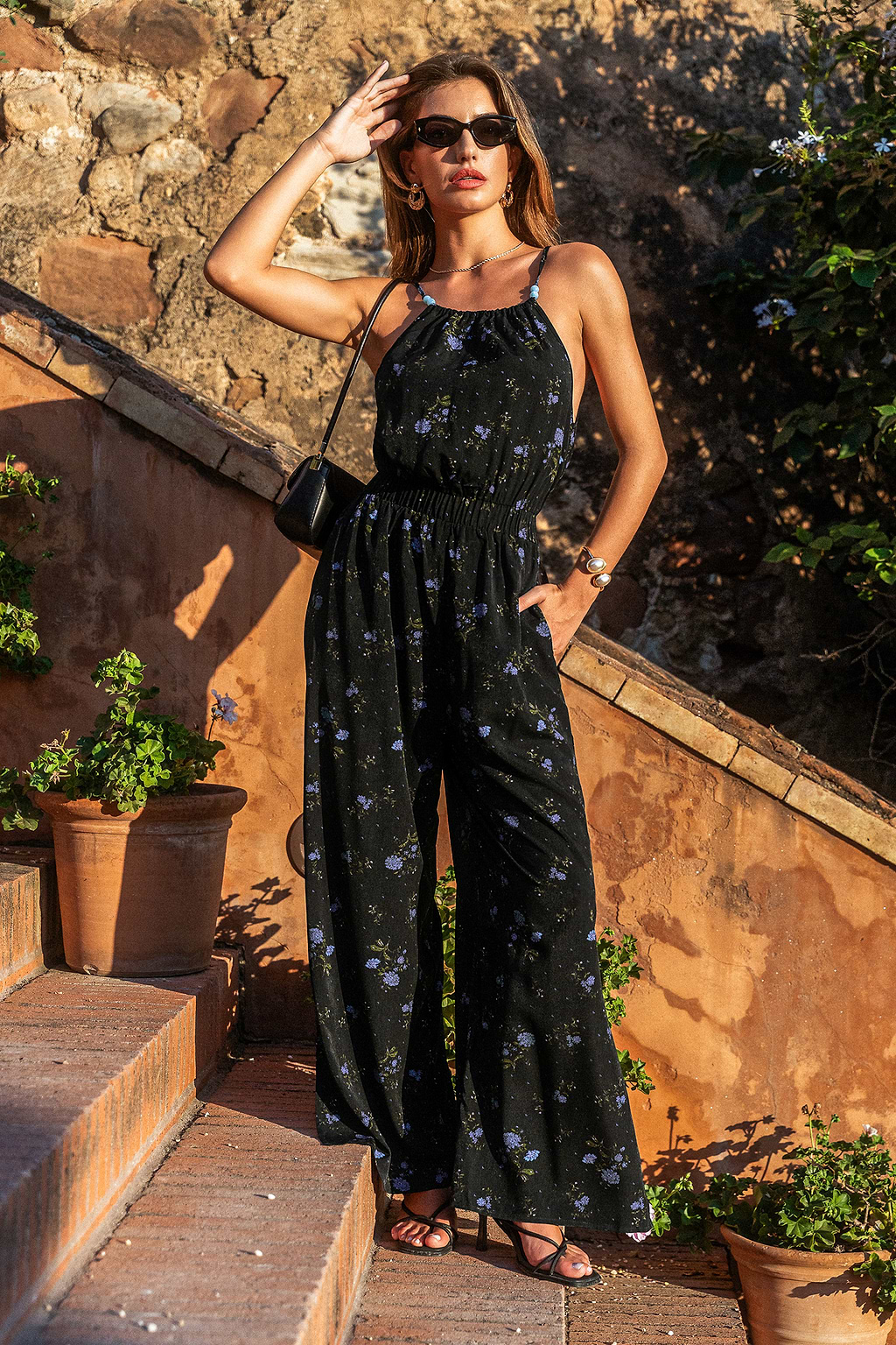 Petals and All Floral Jumpsuit