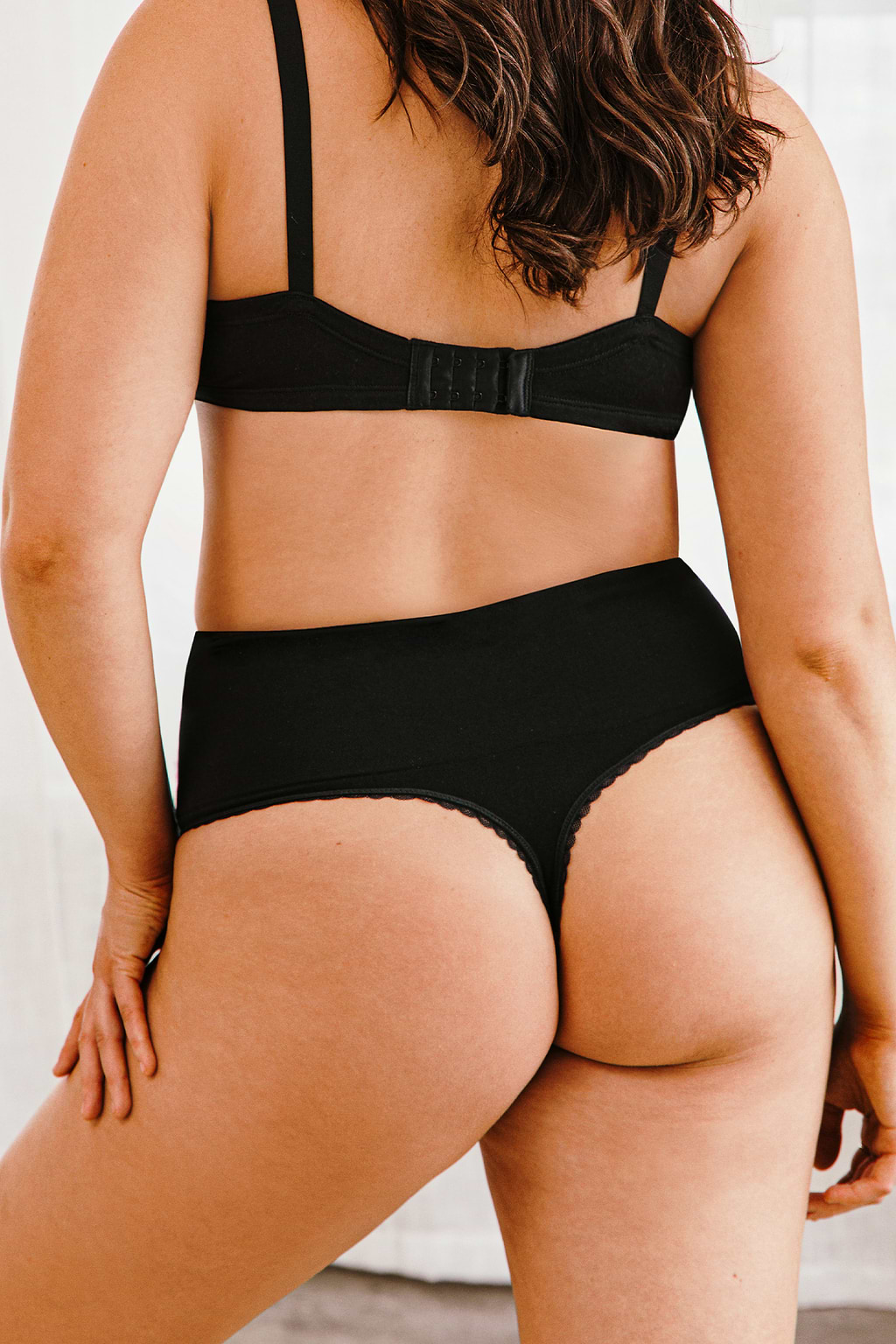 Smooth Secret Black Shapewear Briefs
