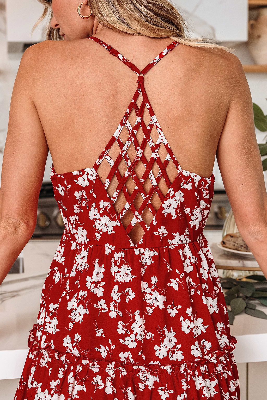 Mini abito floreale Flower Trail