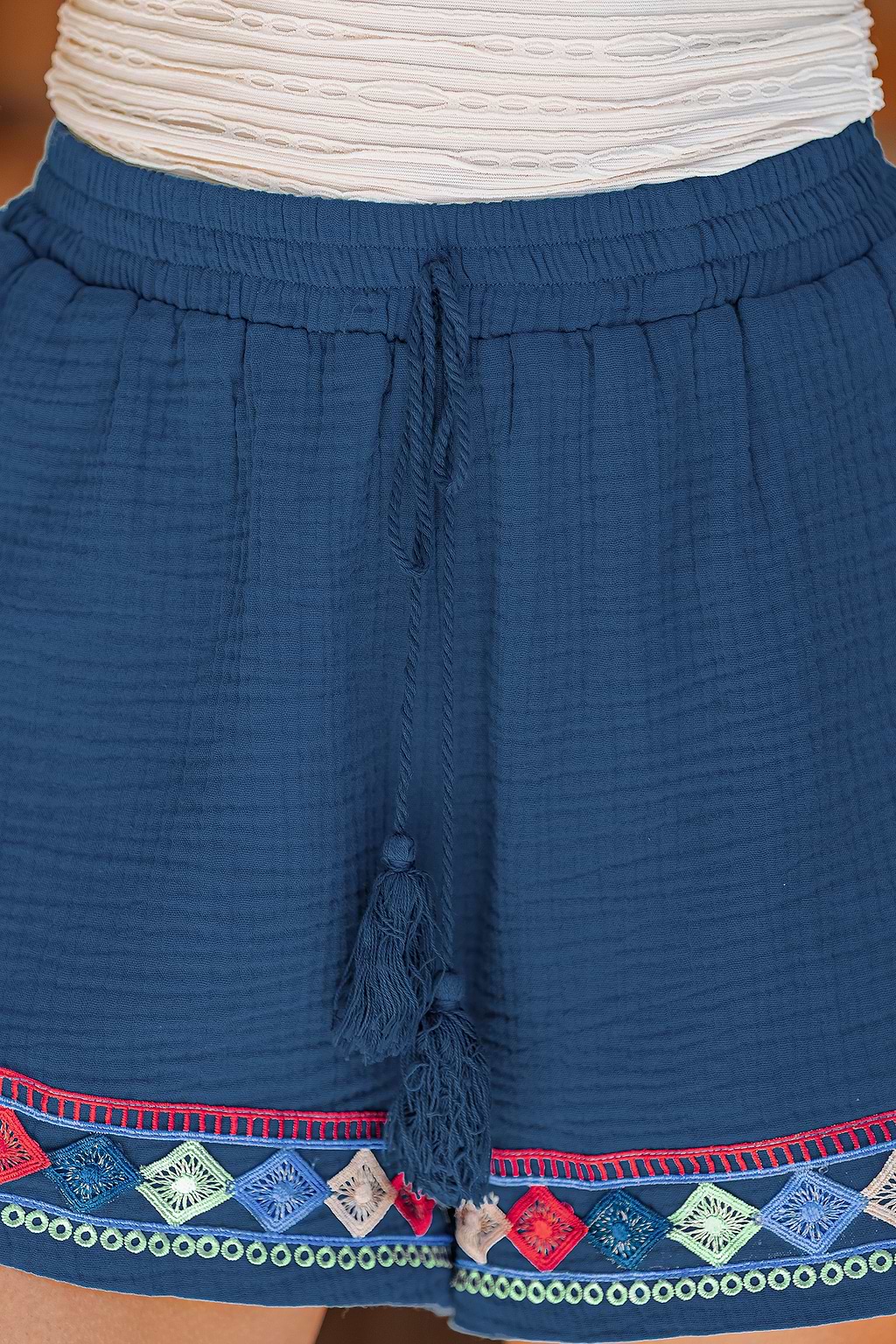 Open Roads Blue Shorts
