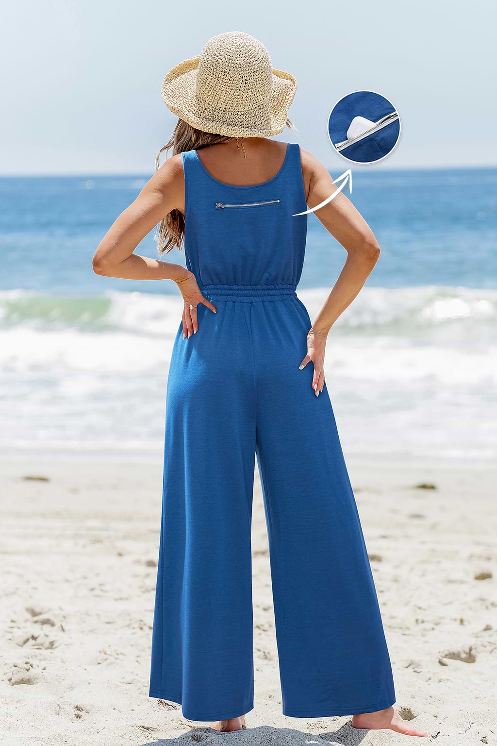 Hang Tight Blue Jumpsuit