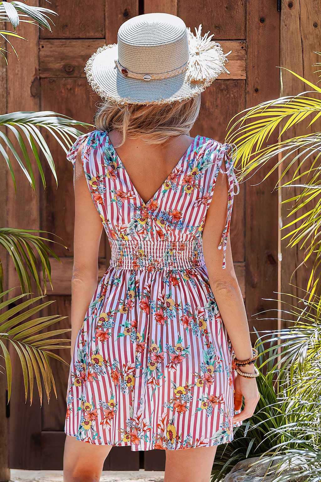 Statement Season Striped Mini Dress