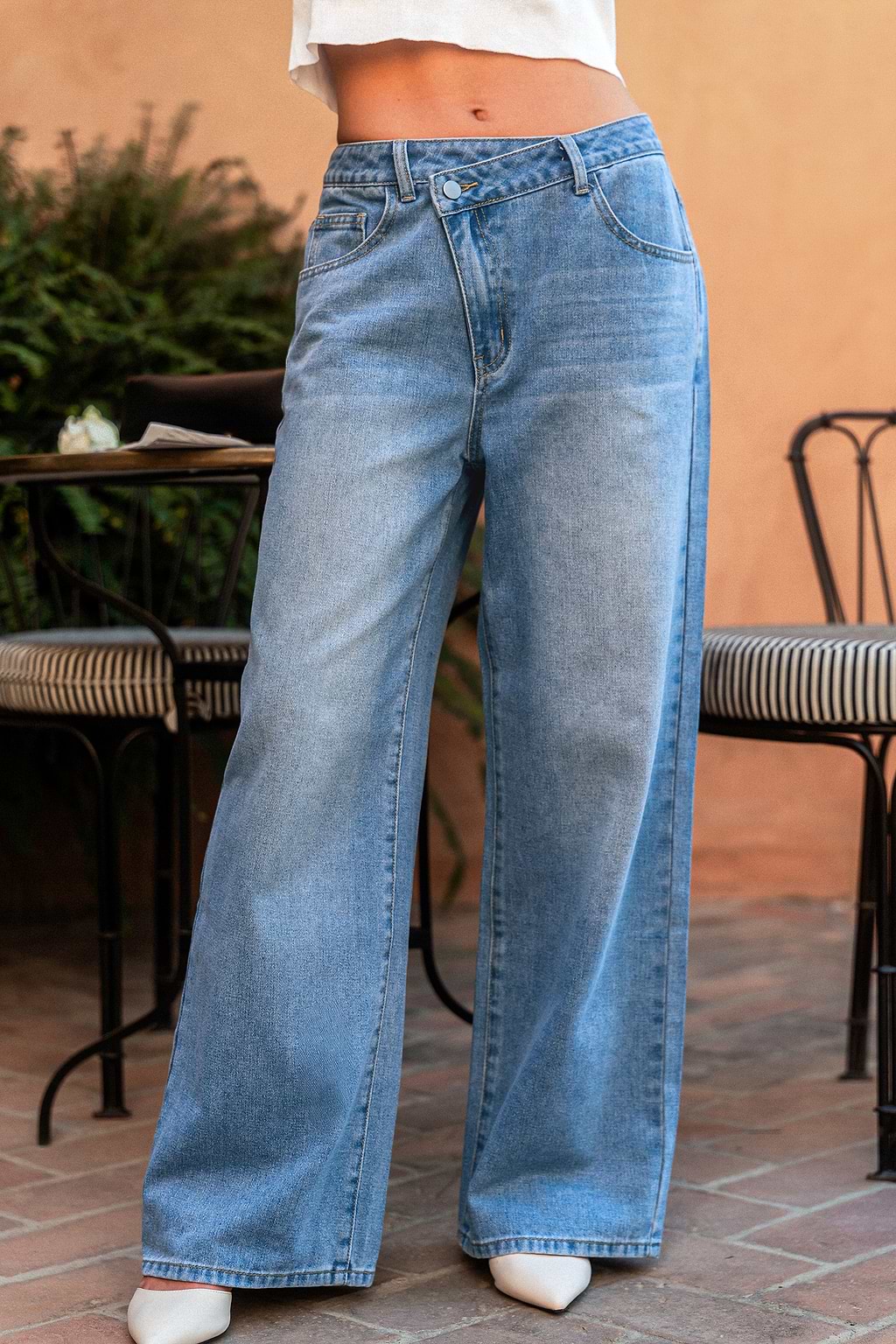 Fresh Threads Blue Jeans