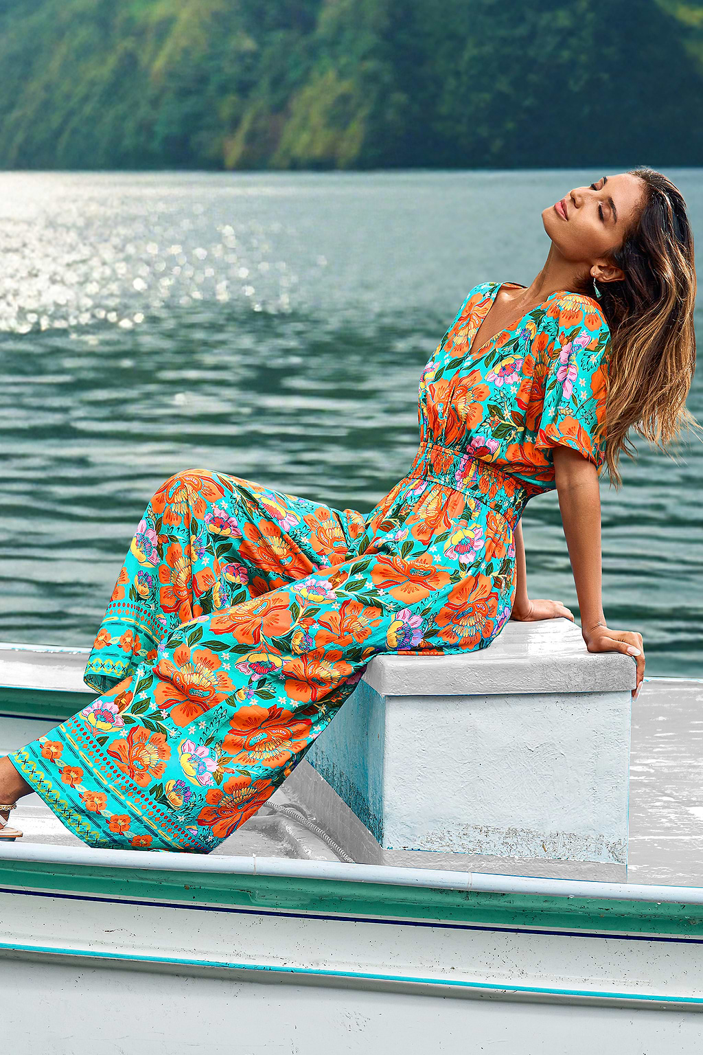 Feel the Flow Floral Jumpsuit