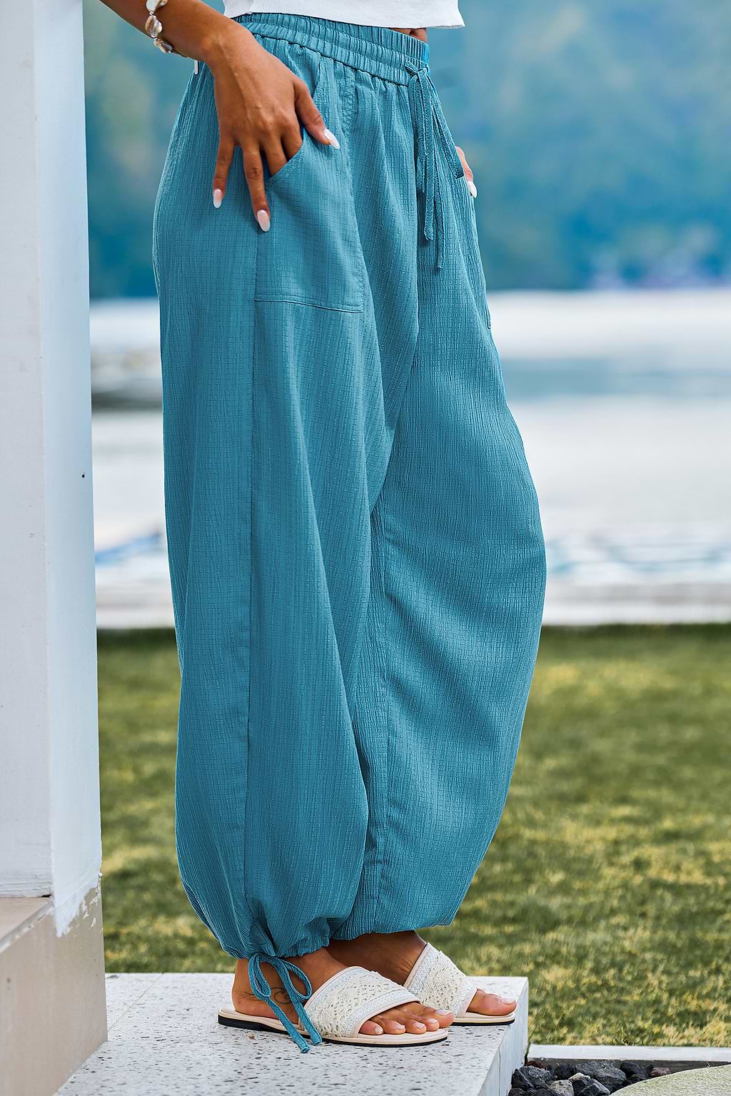 Calm Moves Blue Pants