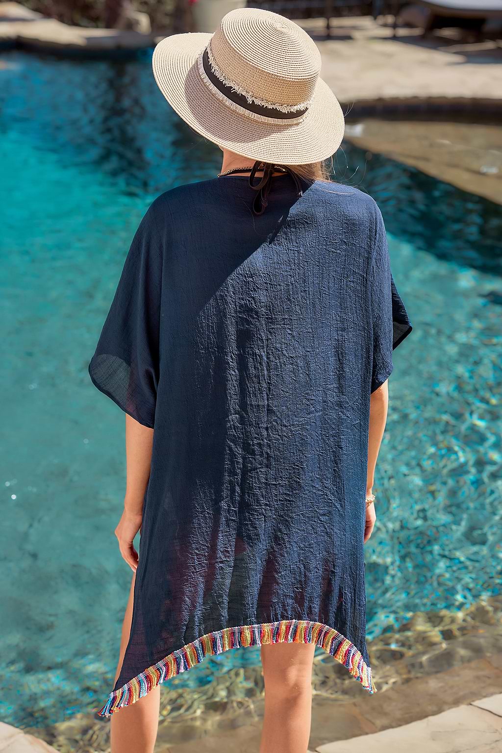 Nothing to Prove Blue Cover-Up Kimono