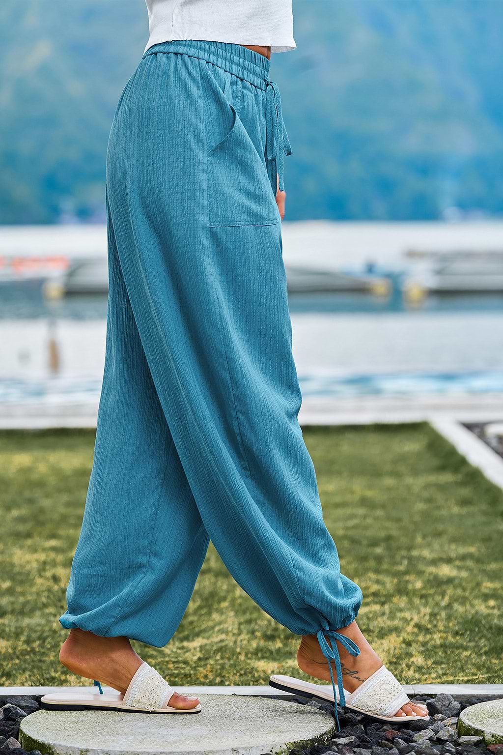 Calm Moves Blue Pants