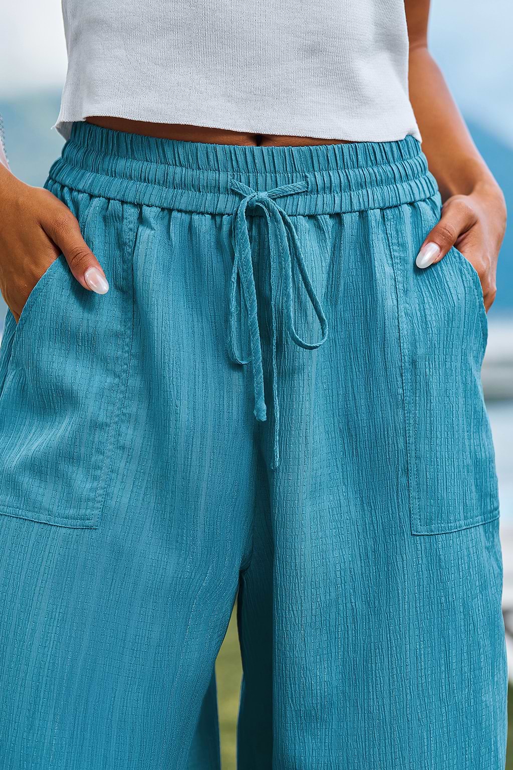 Calm Moves Blue Pants
