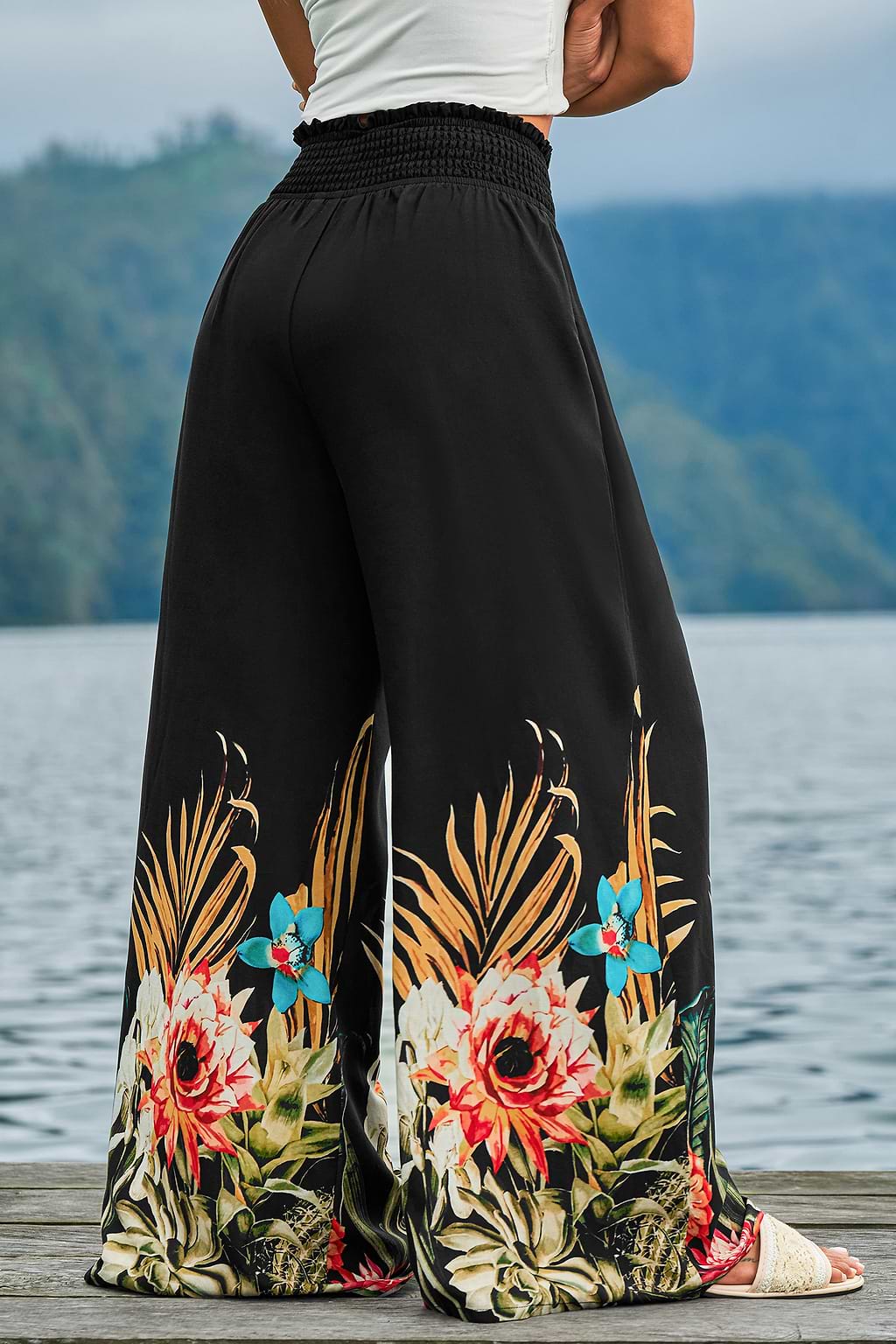 Just Beachy Tropical Pants