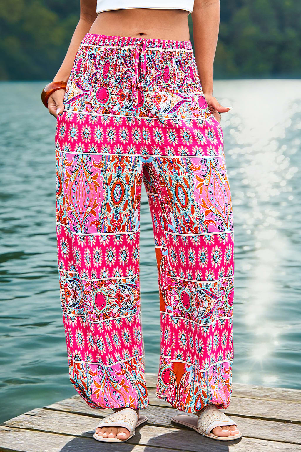 Find a Way Boho Pants