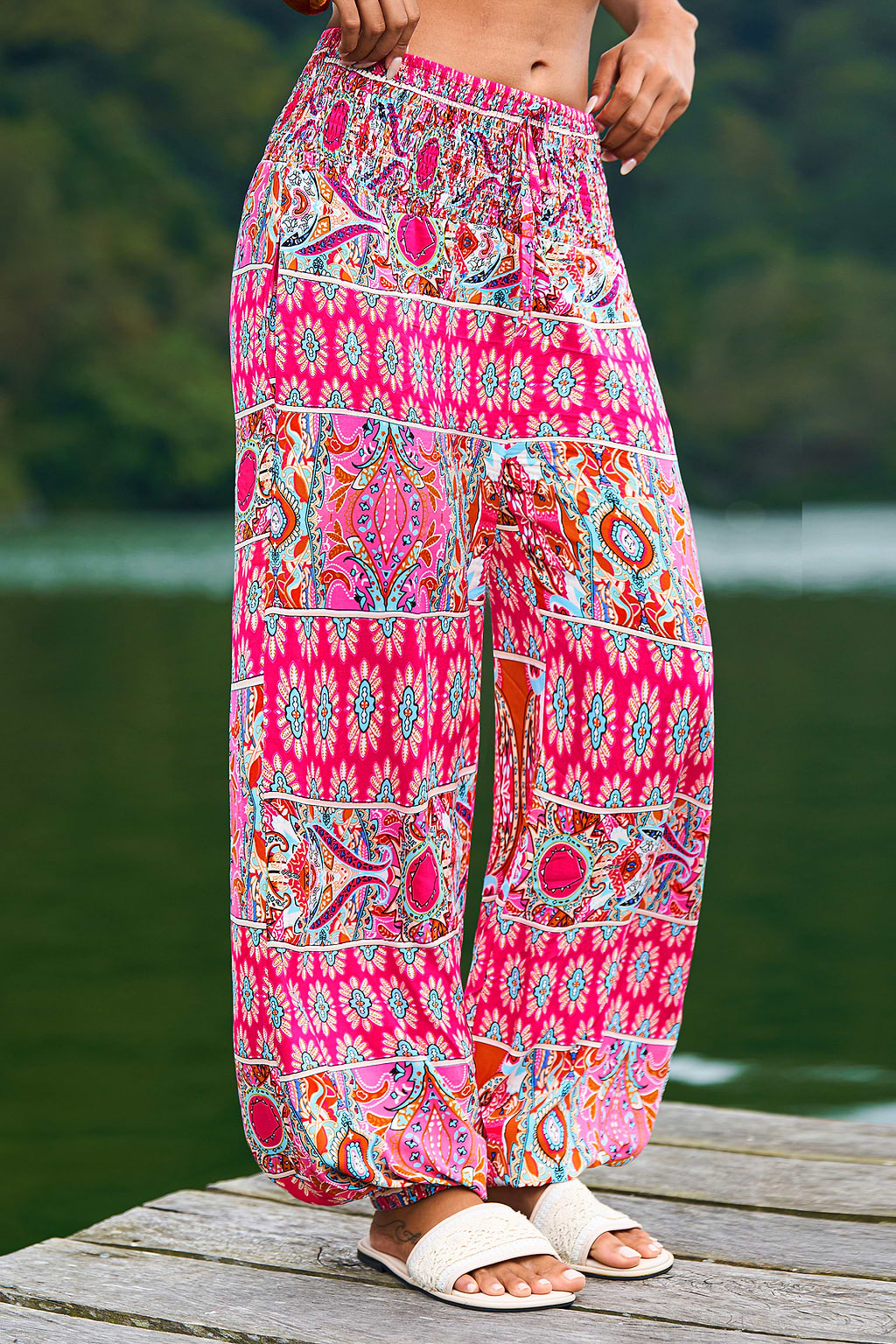 Find a Way Boho Pants