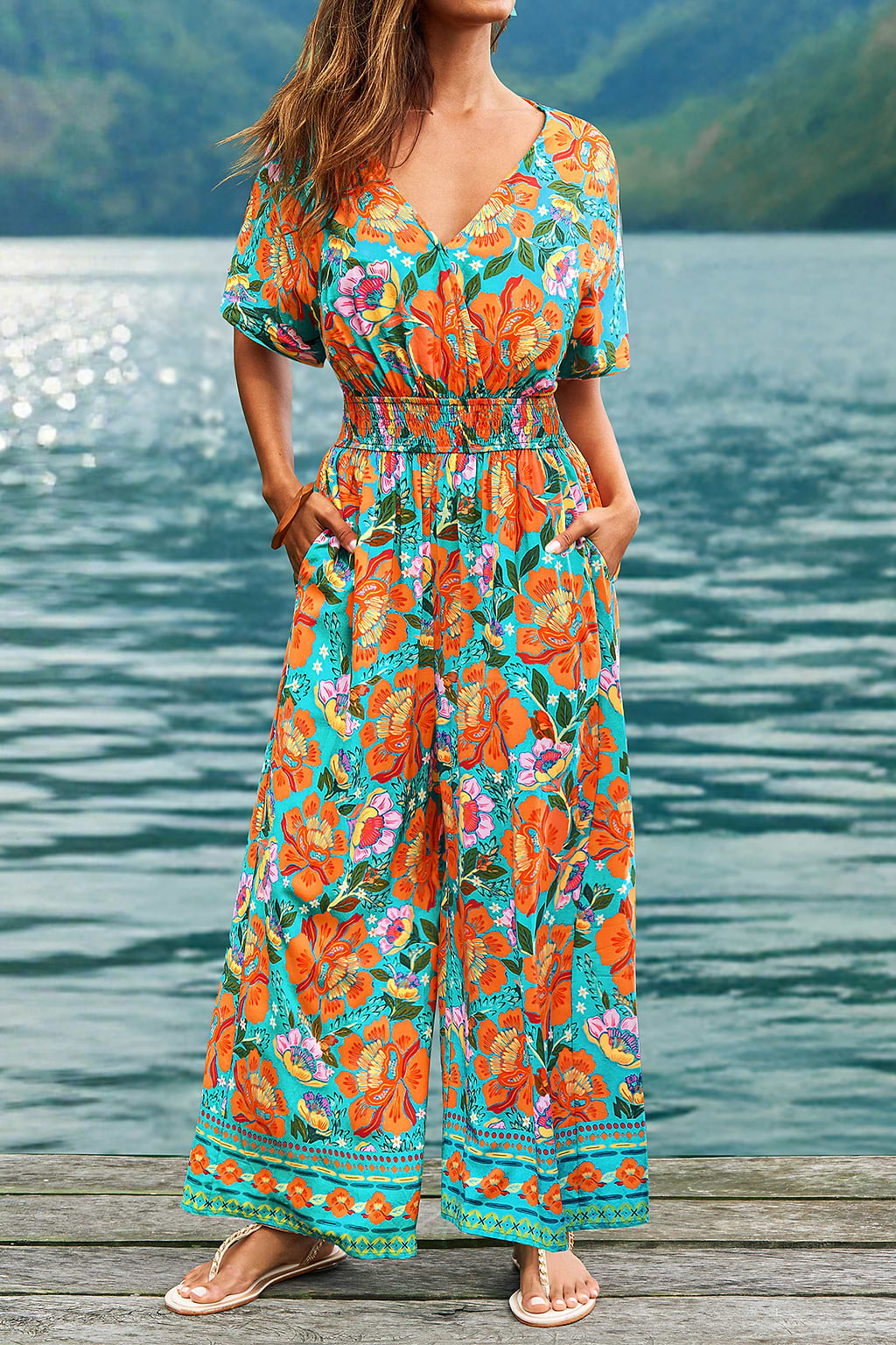 Mono floral Feel the Flow