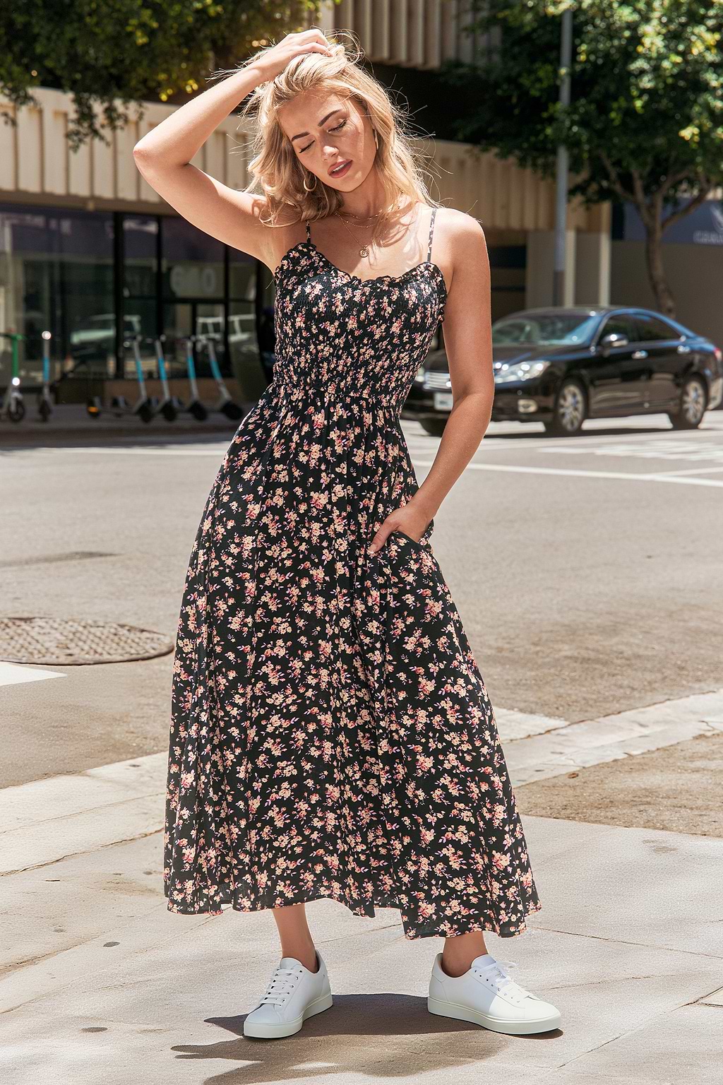 Pick Me Up Floral Maxi Dress