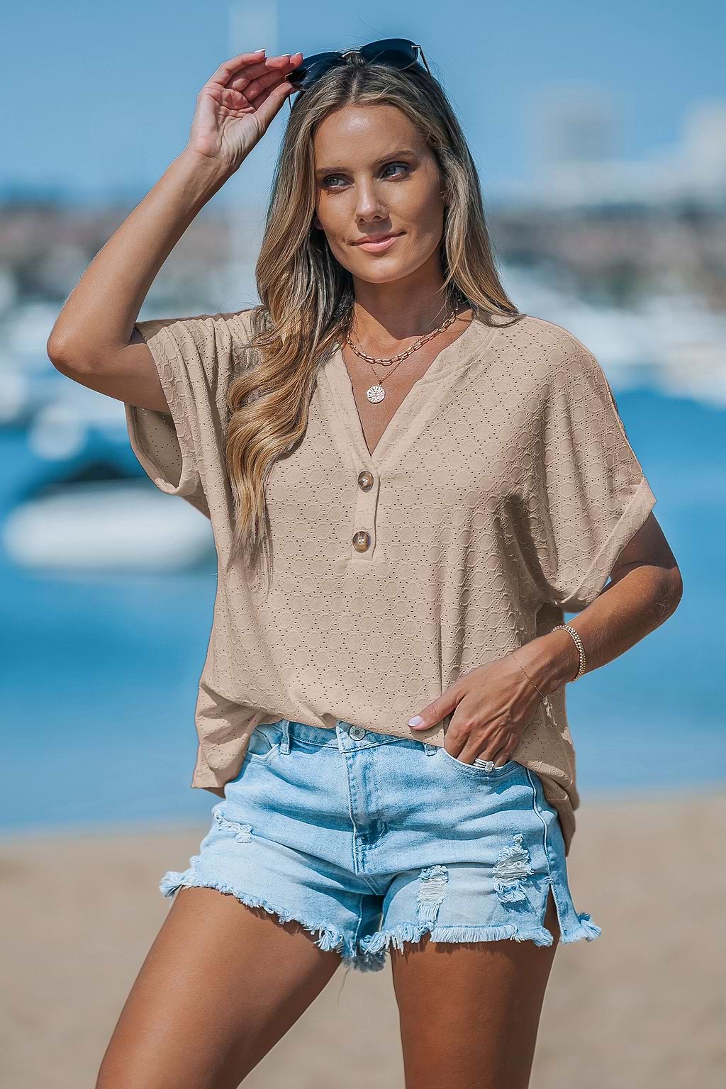 Top beige On Your Side