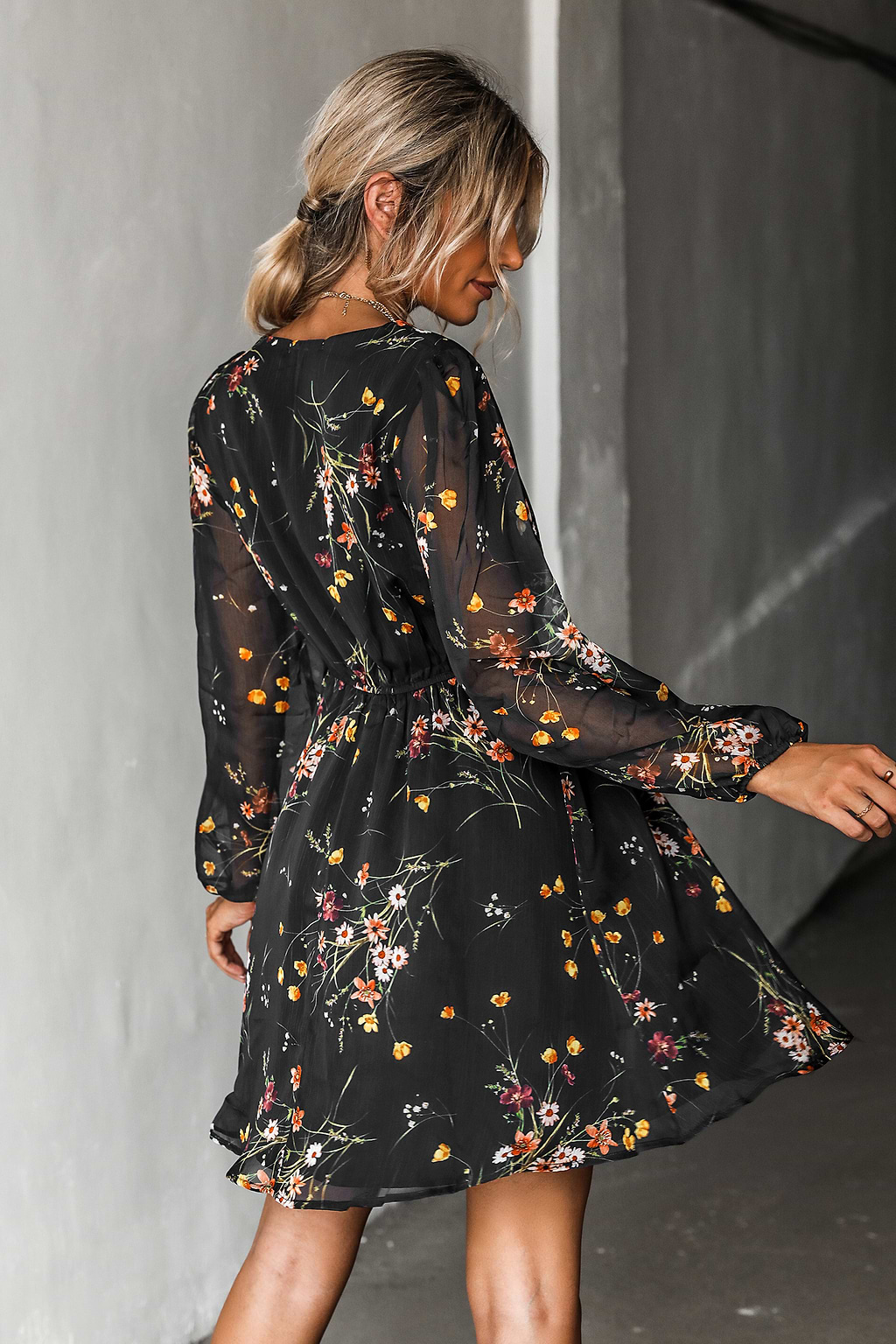 Un minivestido floral para recordar