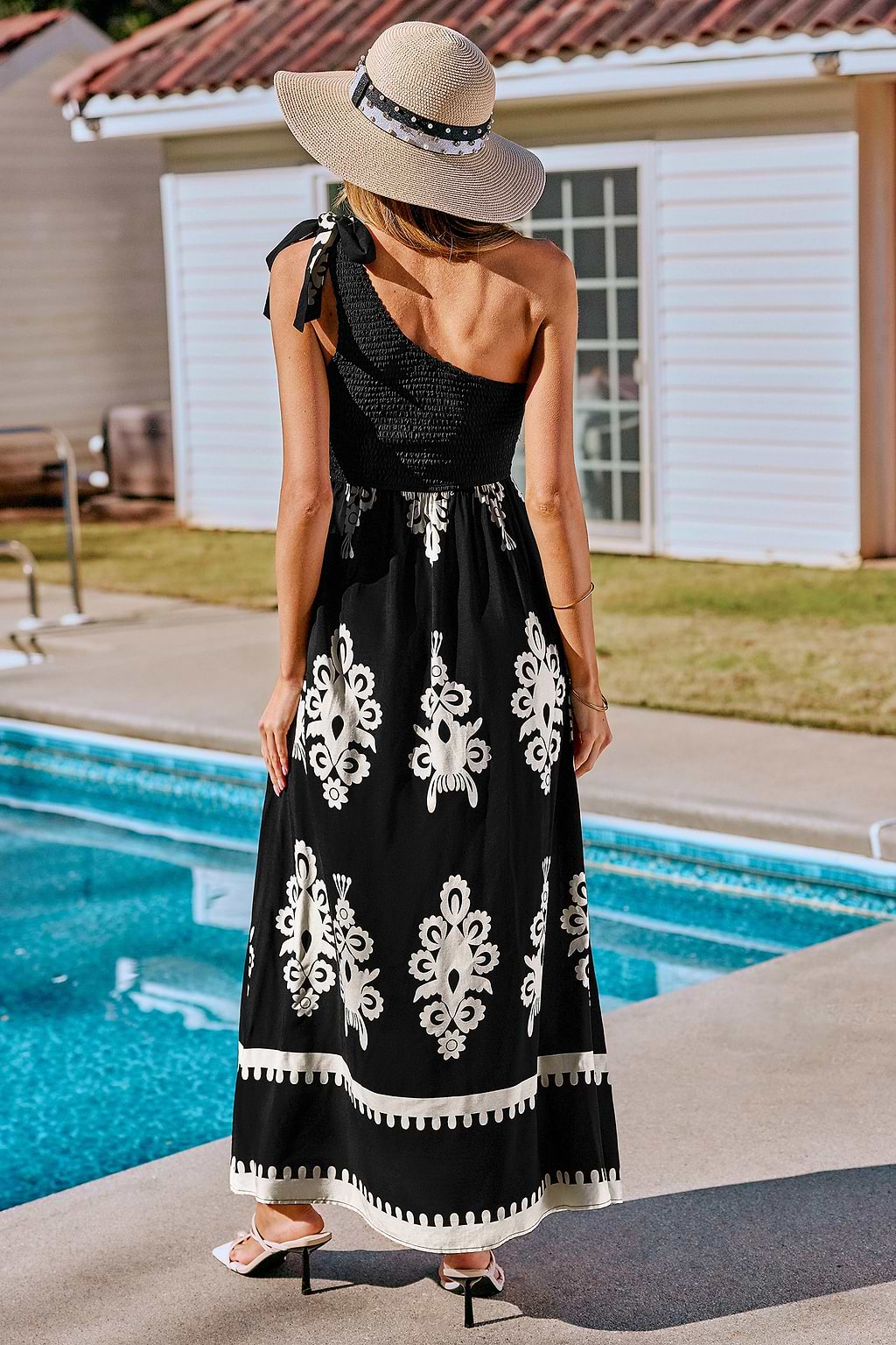 Show Some Love Ornate Maxi Dress