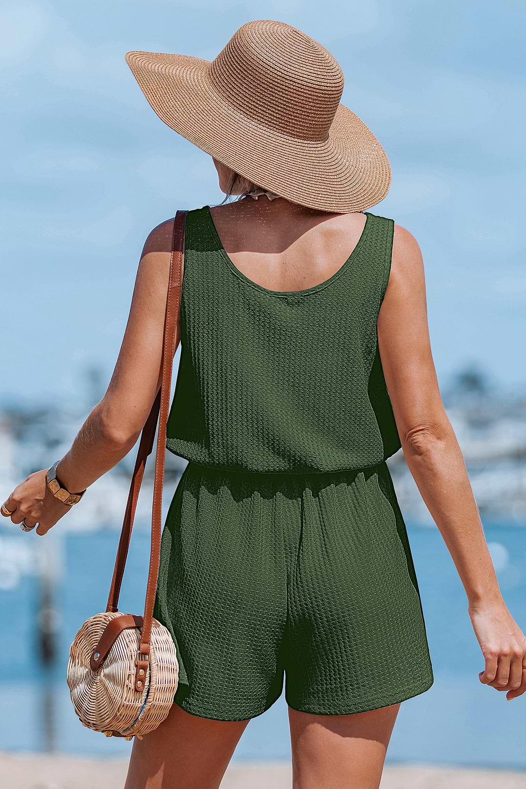 Cool With It Green Playsuit